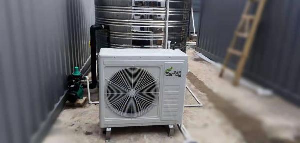 青白江區《蓉歐智谷大樓消防站》工地空氣能熱水器系統